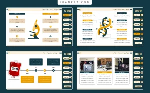 قالب پاورپوینت پایان نامه پزشکی