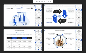 قالب پاورپوینت گزارش عملکرد