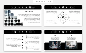 قالب پاورپوینت شرکتی مینیمال