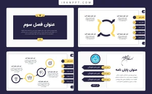 قالب پاورپوینت پایان نامه رایگان