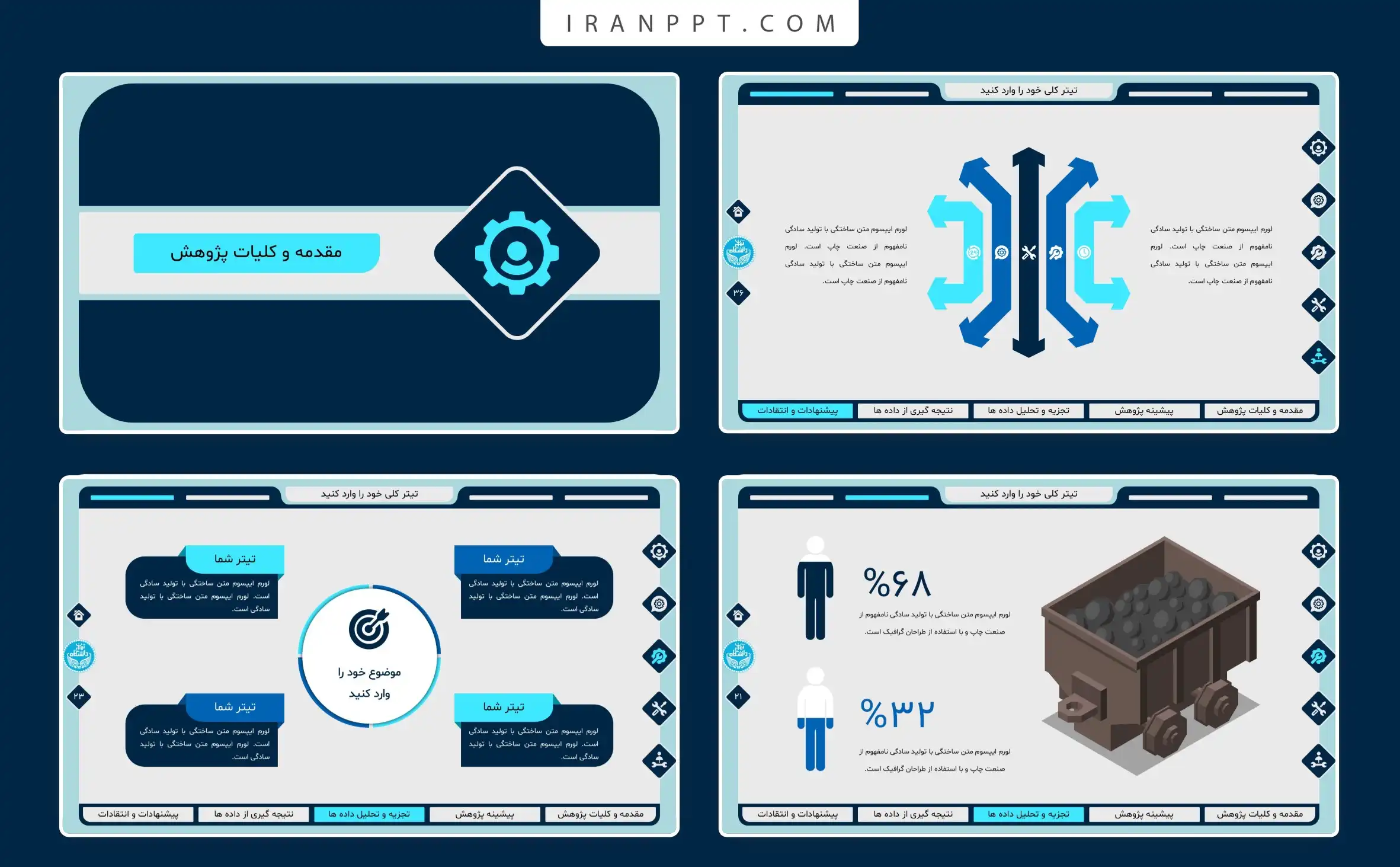 قالب پاورپوینت پروپوزال