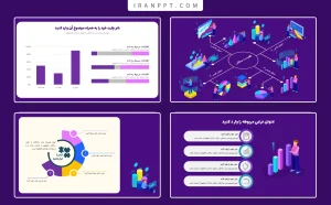 قالب پاورپوینت سه بعدی طرح زوم و مورف