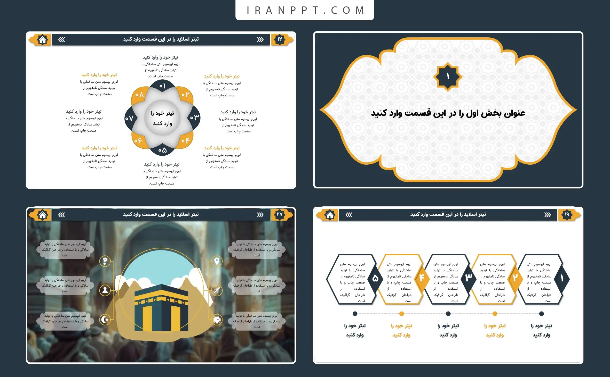 قالب پاورپوینت تاریخ اسلام 192